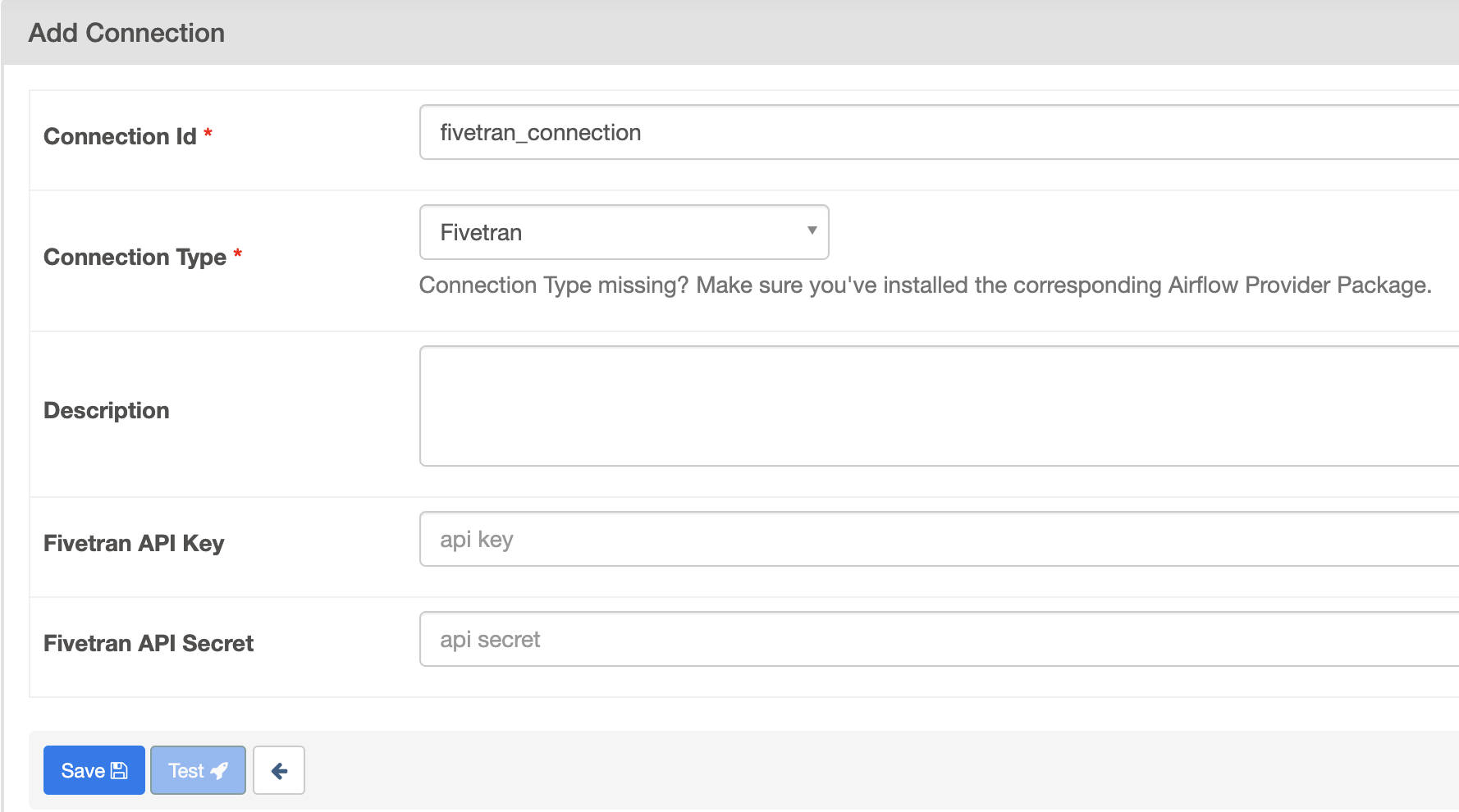 Admin Connections