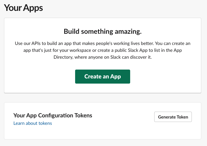 Slack Apps
