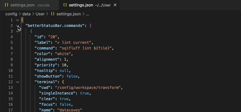 Copy Button Commands