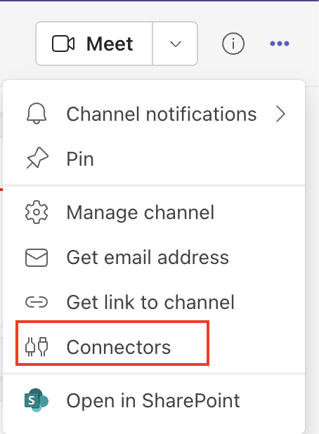 Create channel Connector